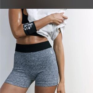 FP Movement by Free People Prajna Happiness Runs shorts in heather gray